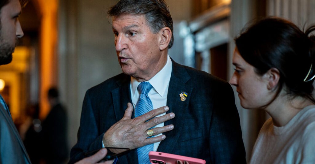 Manchin Says He Will Not Seek Re-election, Dealing Blow to Democrats