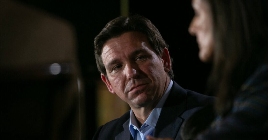 In Iowa, DeSantis Talks Abortion to Win Over Evangelical Voters