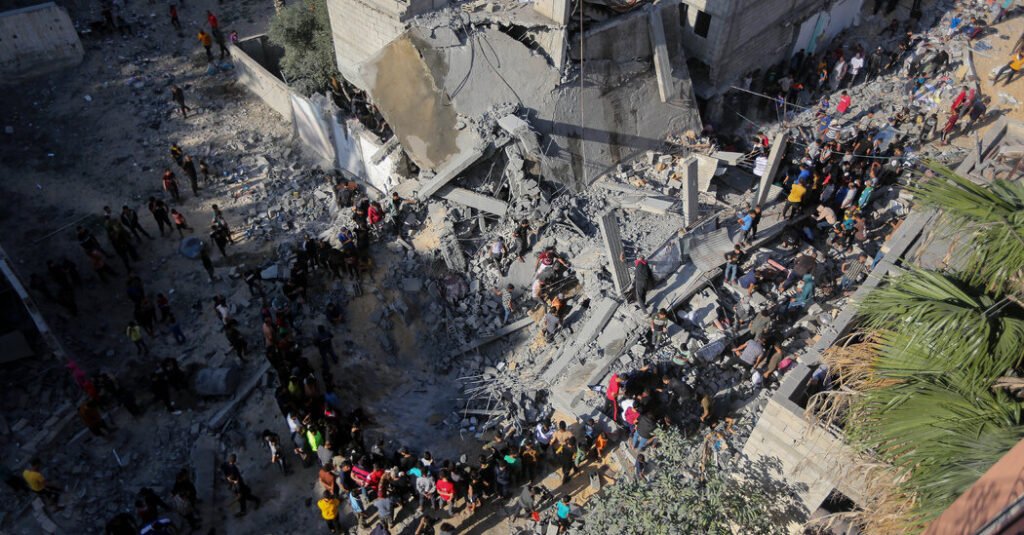 U.S. Presses Israel to Set Up Safe Areas During Pause in Gaza Fighting