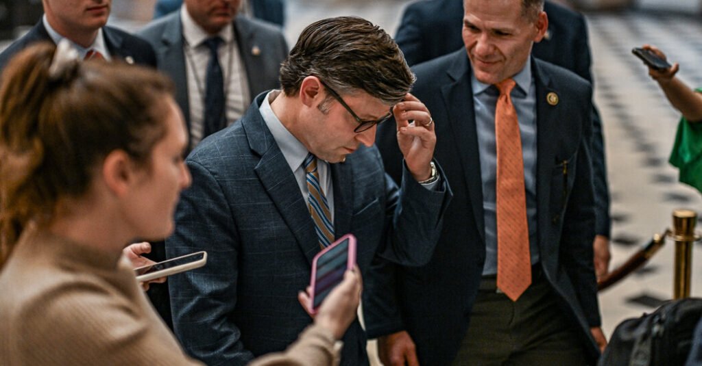 Johnson’s Israel Aid Bill Sets Stage for a Clash Over Security Assistance