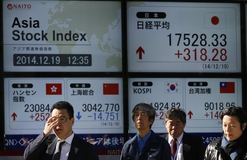 Asian stocks rise, tech advances with Nvidia earnings in sight By Investing.com