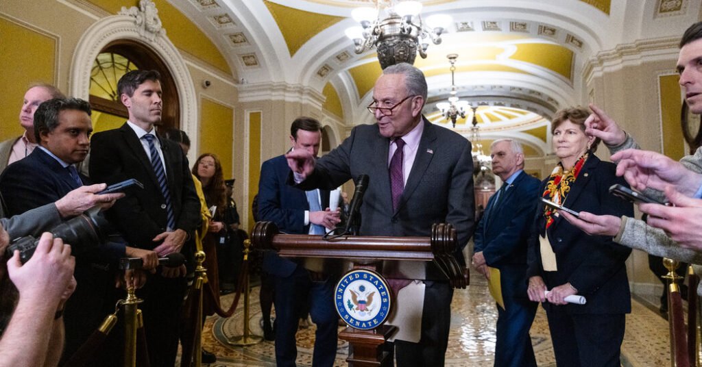 Schumer Plans Senate Vote on Border and Ukraine Deal Next Week