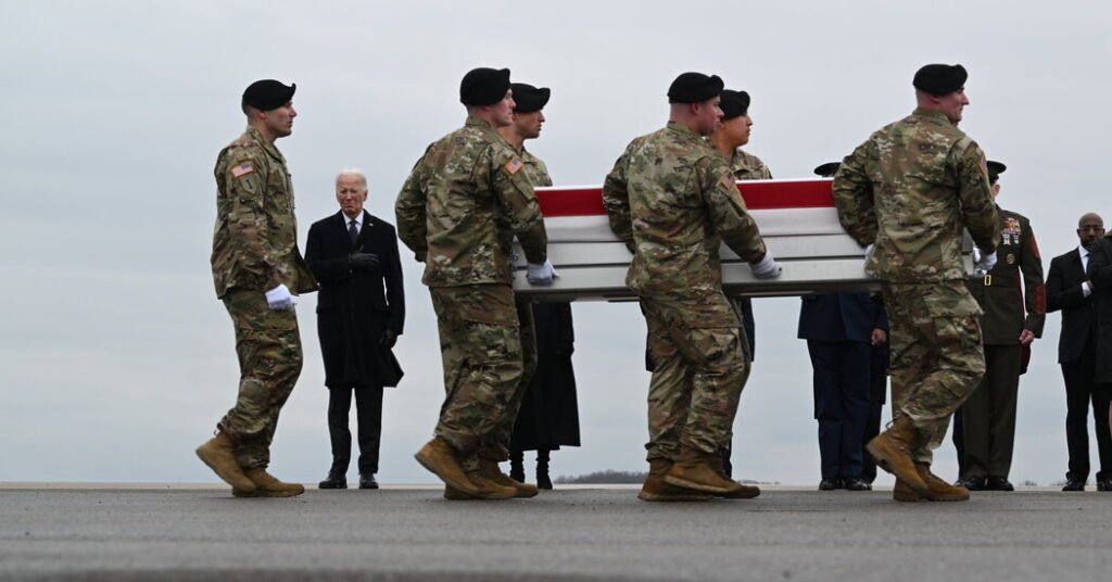 Biden Honors Three U.S. Soldiers Killed in Jordan