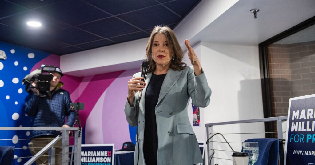 Marianne Williamson Tops Dean Phillips in South Carolina Primary