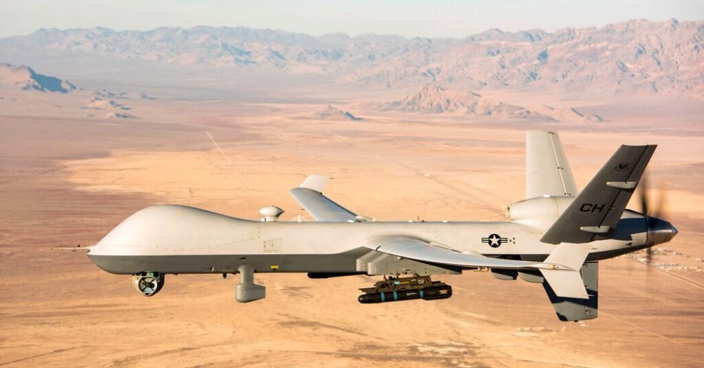 Houthis Say They Shot Down a U.S. Drone Off Yemen