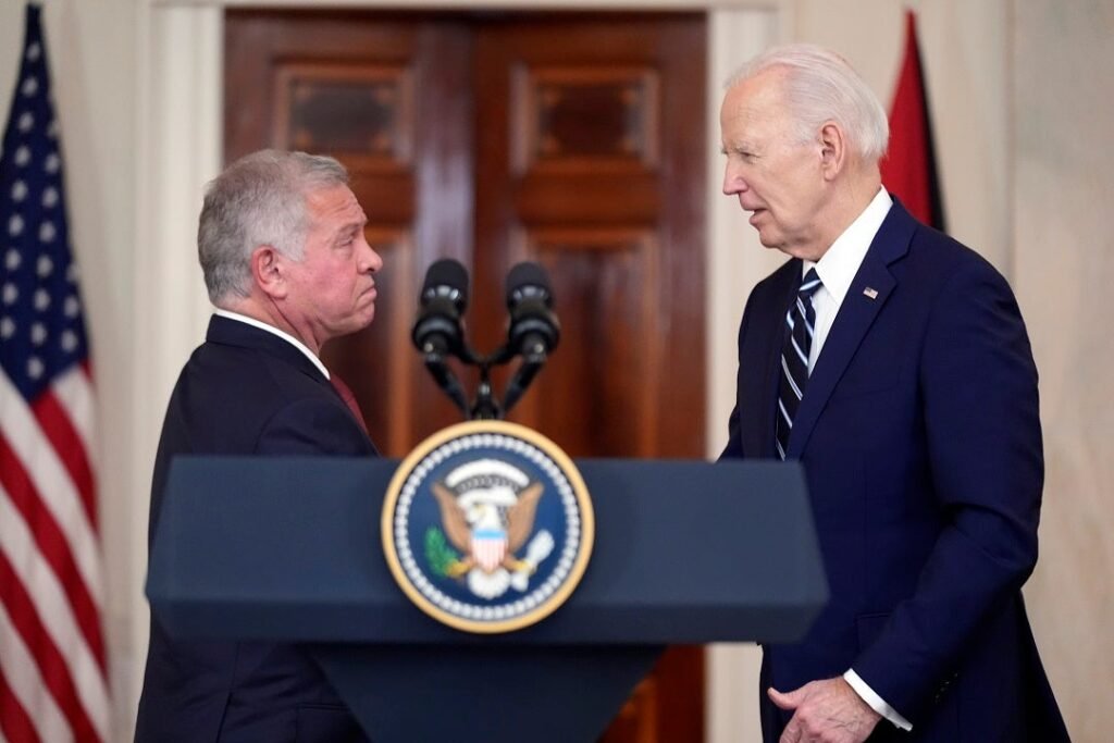 Biden speaks with Jordan’s King Abdullah