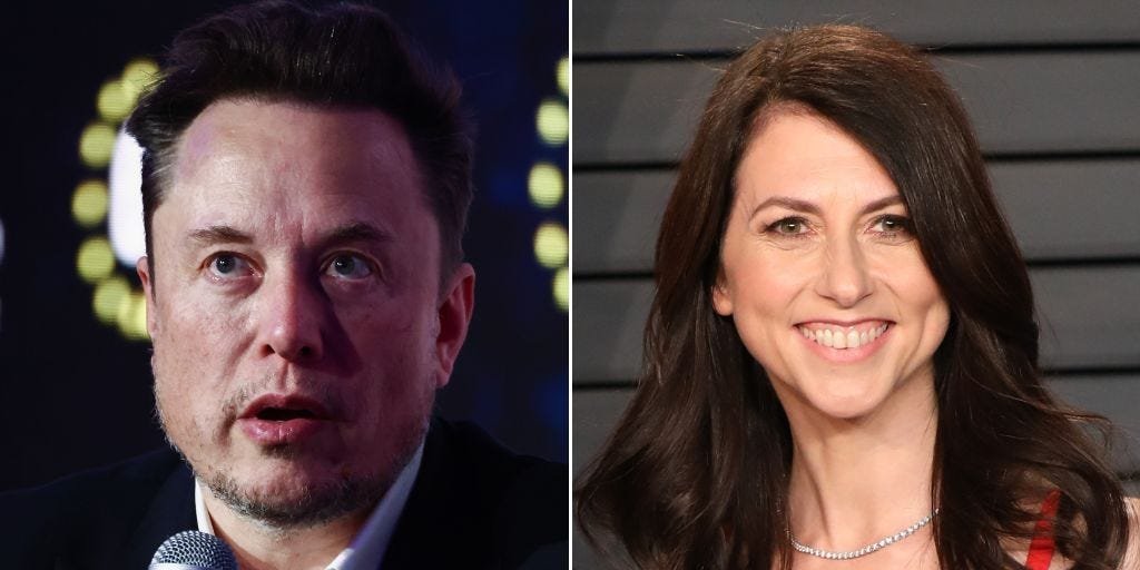 Elon Musk Goes After Jeff Bezos’ Ex-Wife MacKenzie Scott