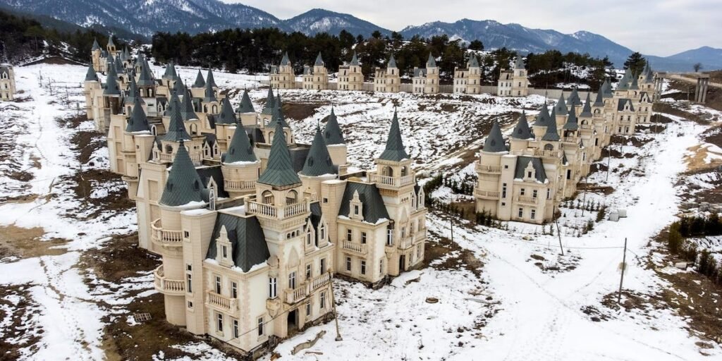 Inside Burj Al Babas, an Abandoned Disney-Like Castle Town in Turkey