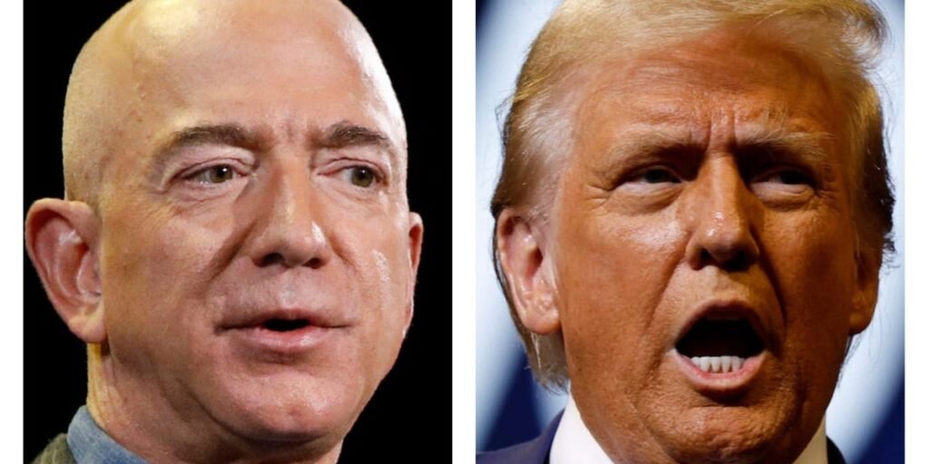 History of Jeff Bezos and Donald Trump’s Relationship