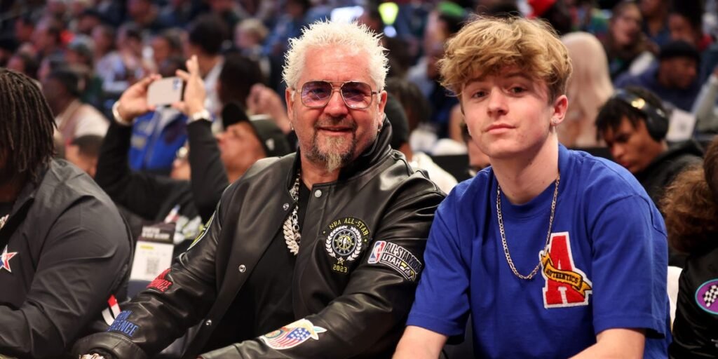 Guy Fieri’s Son Decides What the Family Eats When Home From College