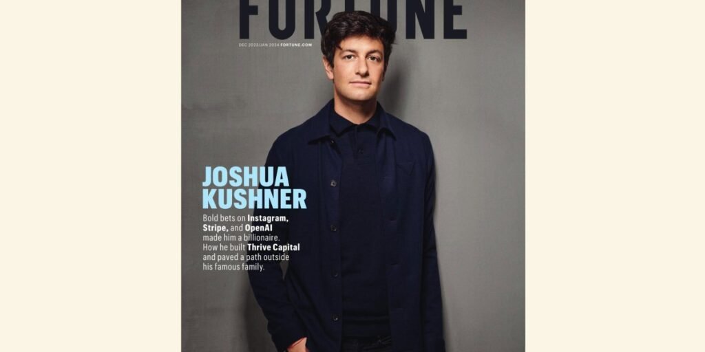 Can billionaire VC Joshua Kushner mix kindness with capitalism?