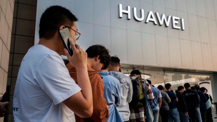 Huawei to launch smartphone with own software in latest sign of China-US splintering