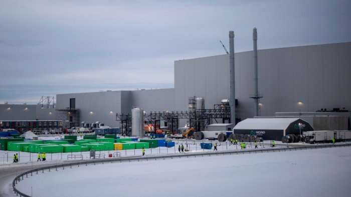 Battery start-up Northvolt files for bankruptcy protection in US