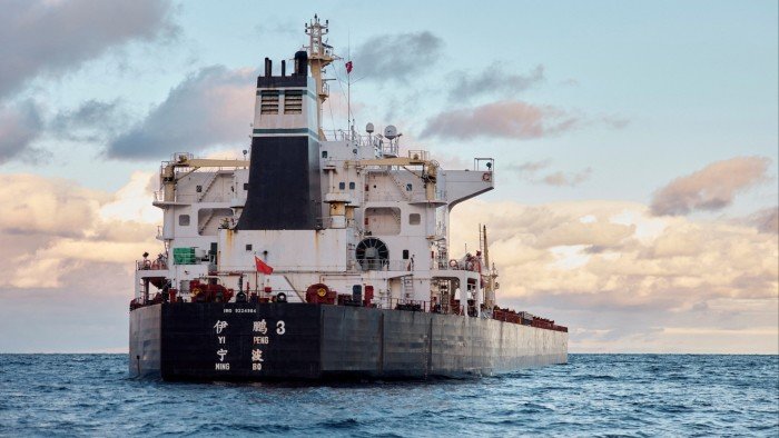 Chinese ship linked to cable sabotage urged to move into Swedish waters
