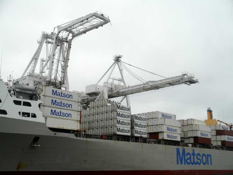Matson downgraded at Wolfe on potential tariff risk, lower ocean rates (NYSE:MATX)
