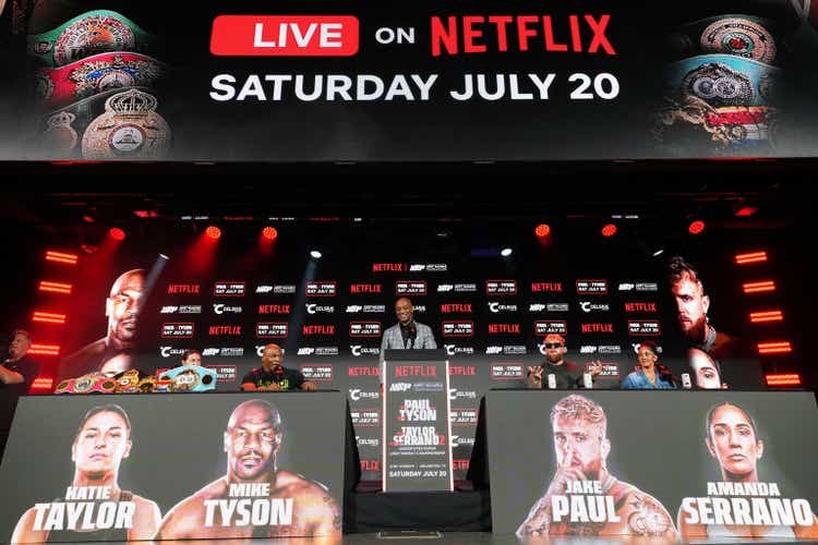 Netflix says 60M households tuned in for Mike Tyson vs. Jake Paul (NASDAQ:NFLX)