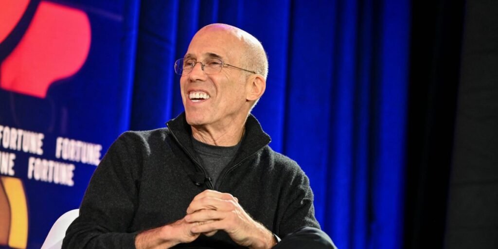 Jeffrey Katzenberg says Hollywood leaders are welcoming ‘amazing,’ ‘inspiring’ AI tools