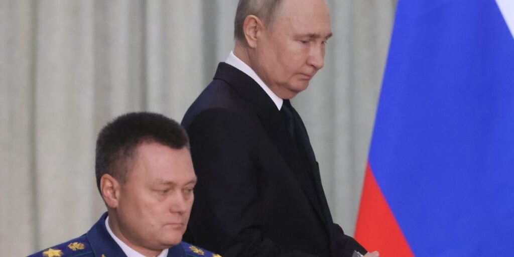 Russia Top Official Says Corruption Surged in 2024, 30,000 Officials Caught