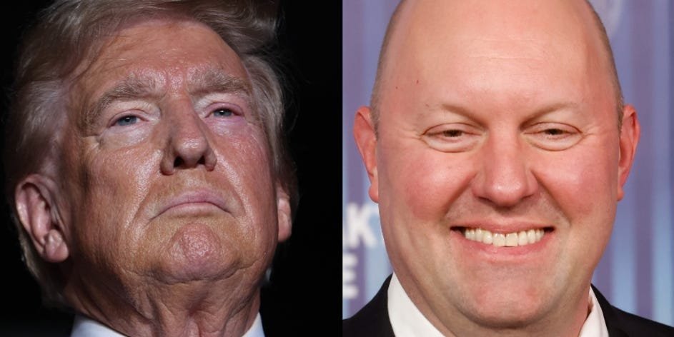 Marc Andreessen Spends ‘Half’ His Time at Mar-a-Lago Since Election
