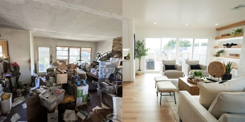 Tarek and Heather Rae El Moussa Flipped a Trash-Filled LA Home