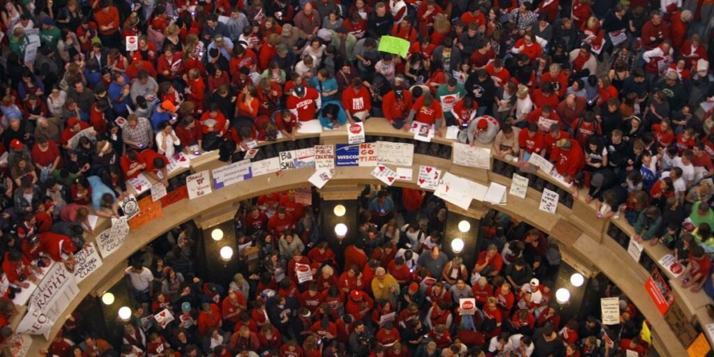 Wisconsin unions score major win with court ruling that restores collective bargaining rights lost in 2011