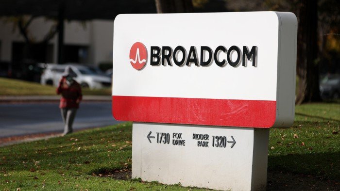 Broadcom soars to $1tn as chipmaker projects ‘massive’ AI growth