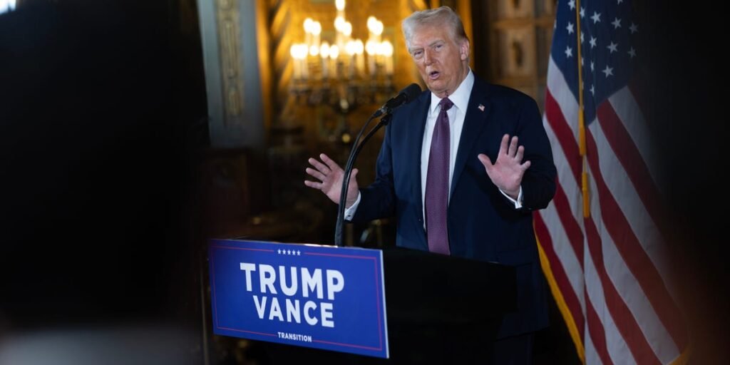 Trump Holds His Fire on Tariffs, but Promises They’re Still Coming