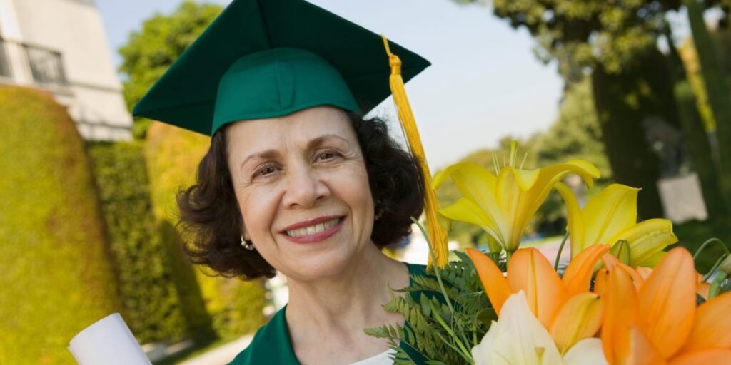 My Single Mom Started College at 55