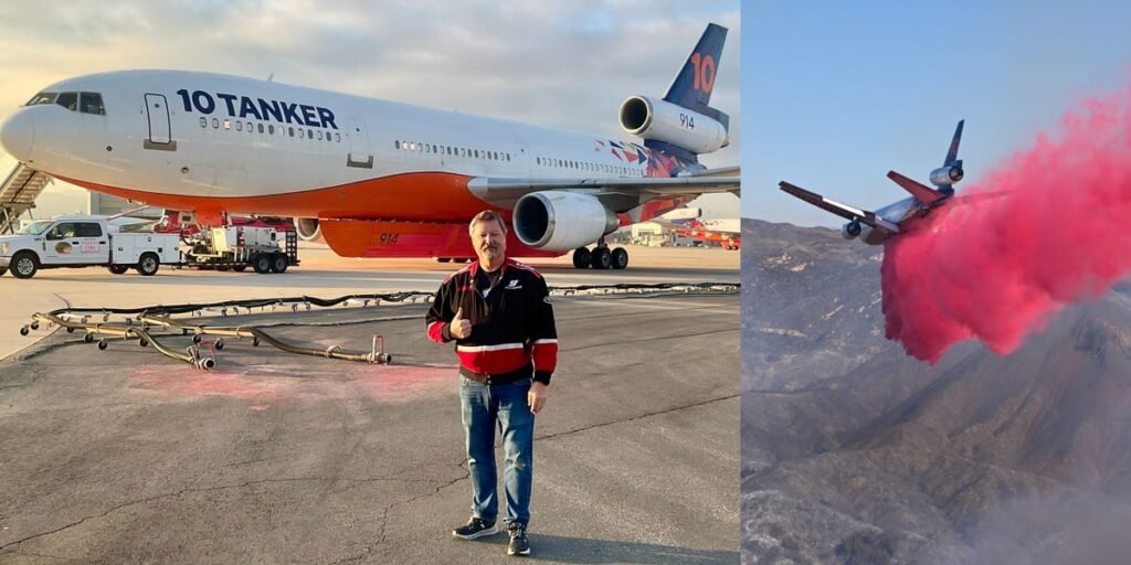 LA Fires: Pilot Explains How Hard It Is to Battle Flames From a Plane