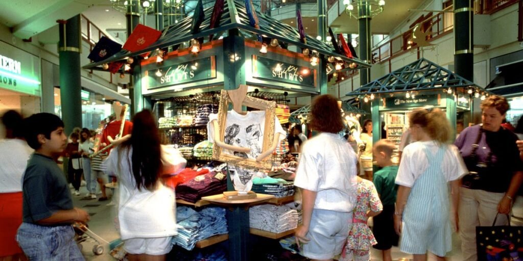 Vintage Photos of Malls in the ’90s