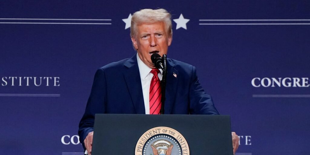 Trump Says DeepSeek Should Be a Wake-up Call for Tech Giants