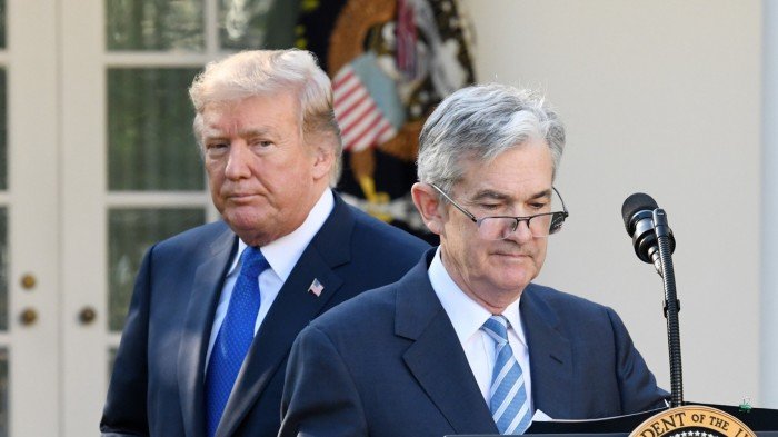 Fed on collision course with Donald Trump over rate cuts