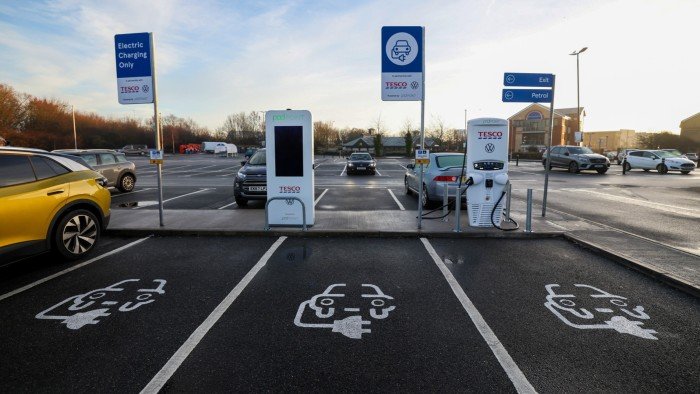Weak UK demand for electric vehicle charging sparks investor alarm