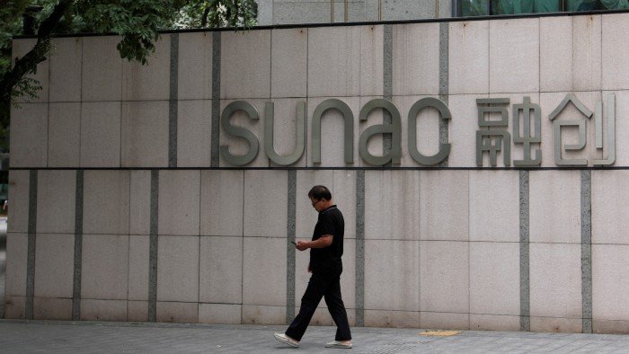 Chinese developer Sunac’s shares tumble 26% after liquidation petition