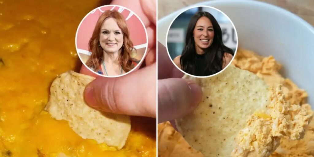 Ree Drummond, Joanna Gaines Buffalo Chicken Dip Recipes Compared