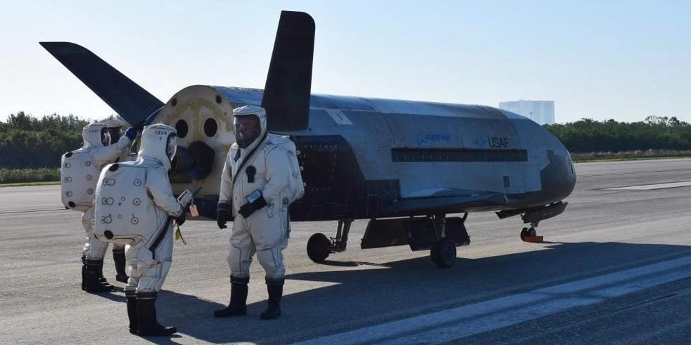 US Space Force’s X-37B Space Plane Captures Image of Earth From Orbit