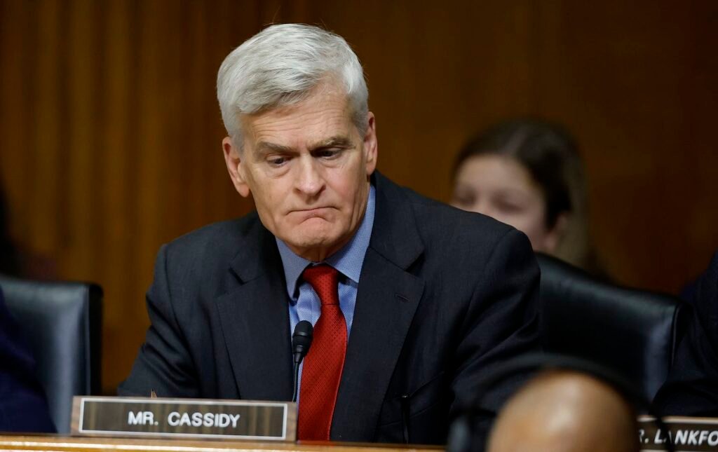 Cassidy Caves to MAGA Threats