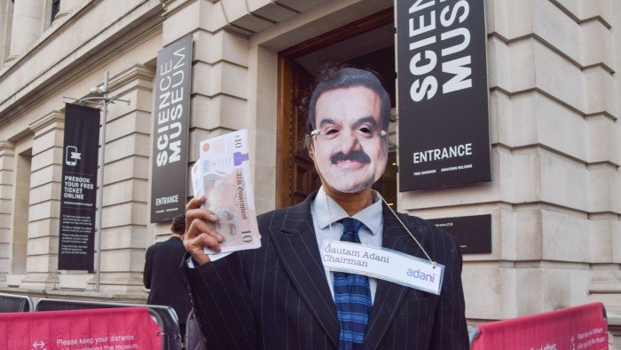 Adani paid £4mn to sponsor Science Museum’s green energy wing