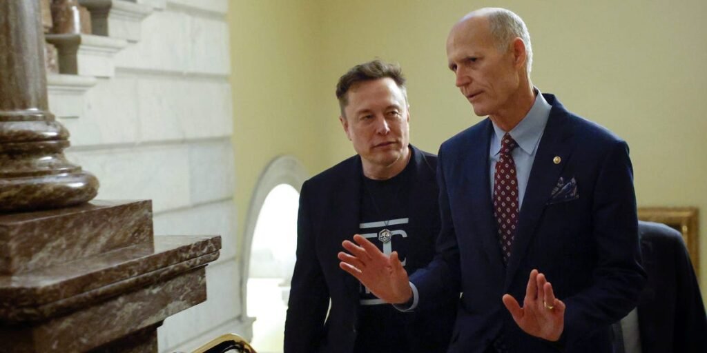 Don’t Ask GOP Senators About Their Texts With Elon Musk