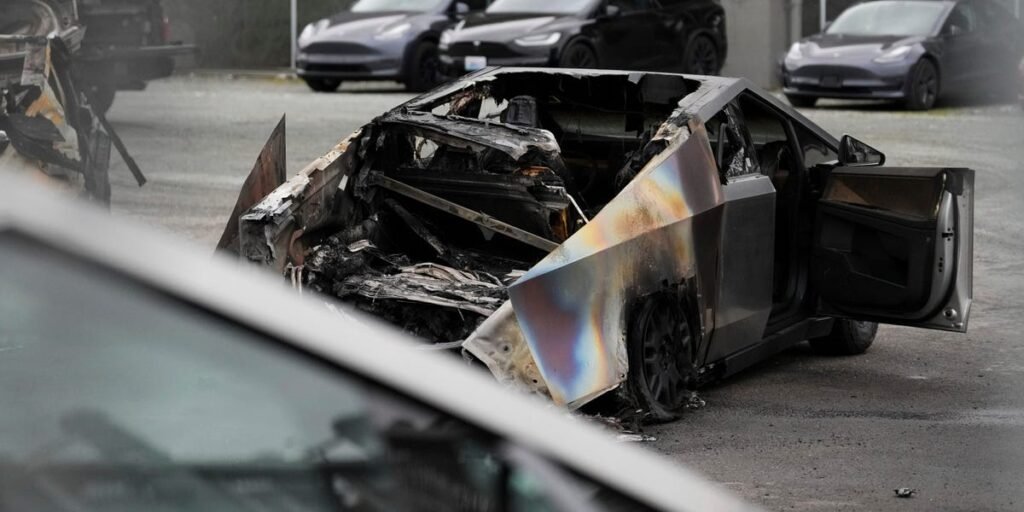 Justice Department Charges 19-Year-Old in Tesla Cybertruck Attack