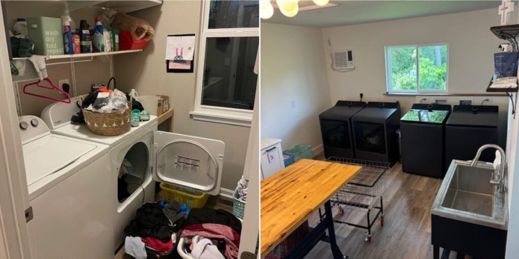 I Spent Almost $30,000 Upgrading Our Garage to a Dreamy Laundry Room