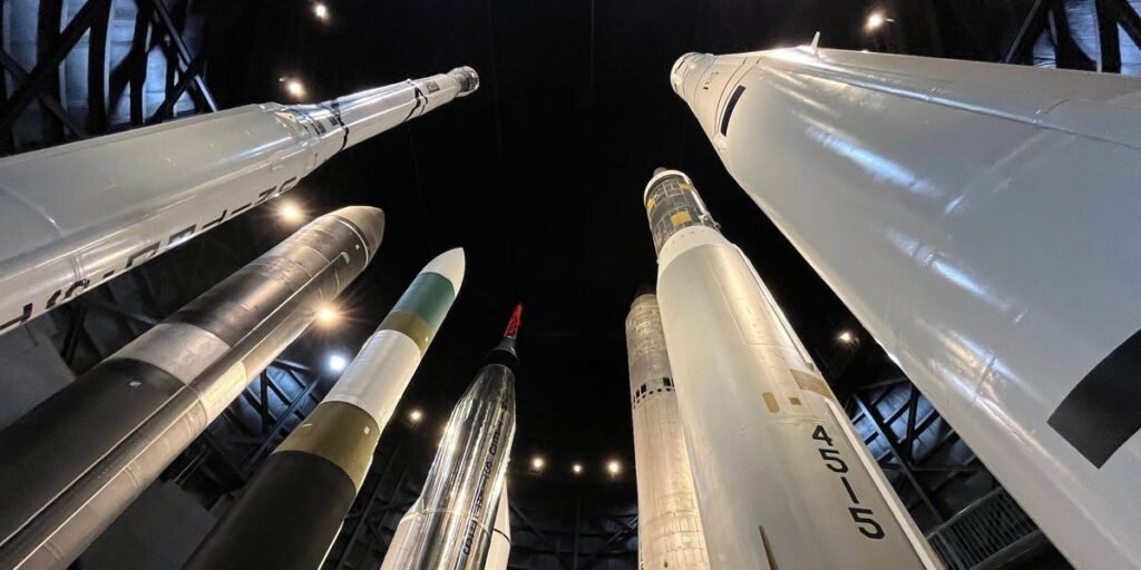 Inside Missile Alert Facility Simulator Used for ICBM Launch Training