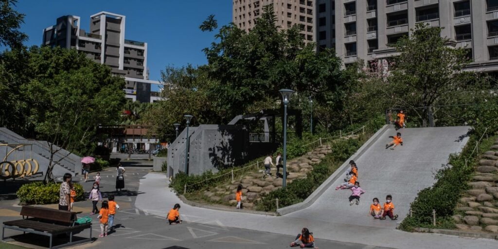 In Taiwan’s Chip Capital, the Real Boom Is Babies