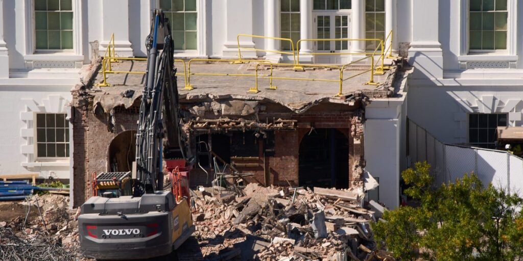 Big Tech Pressed Over Donations to Trump’s East Wing Ballroom Project