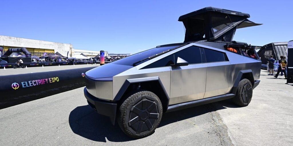 Tesla Recalls 6,200 Cybertrucks Because the Light Bar May Fly Off