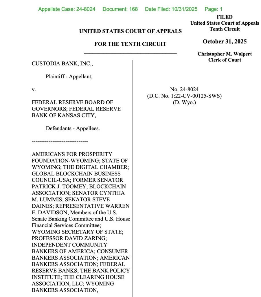 Fed Crushes Caitlin Long’s Crypto Bank’s 5-Year Bid for Master Account