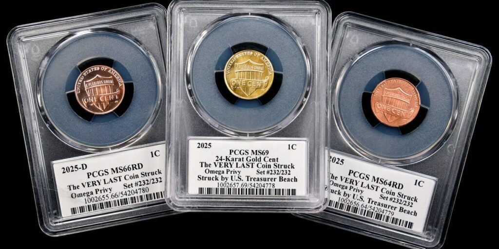 The Final Batch of Pennies Sold for $16.7 Million