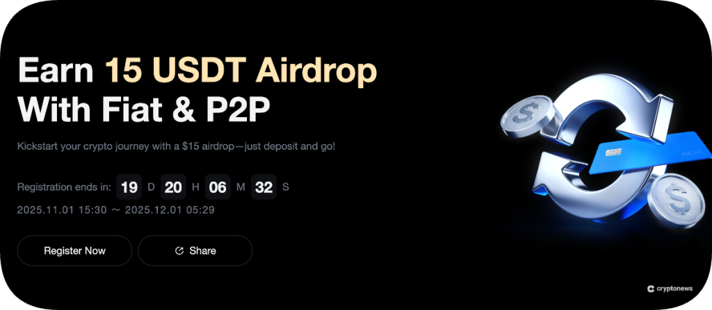 MEXC Launches Airdrops and Lucky Draw Campaigns for November 2025