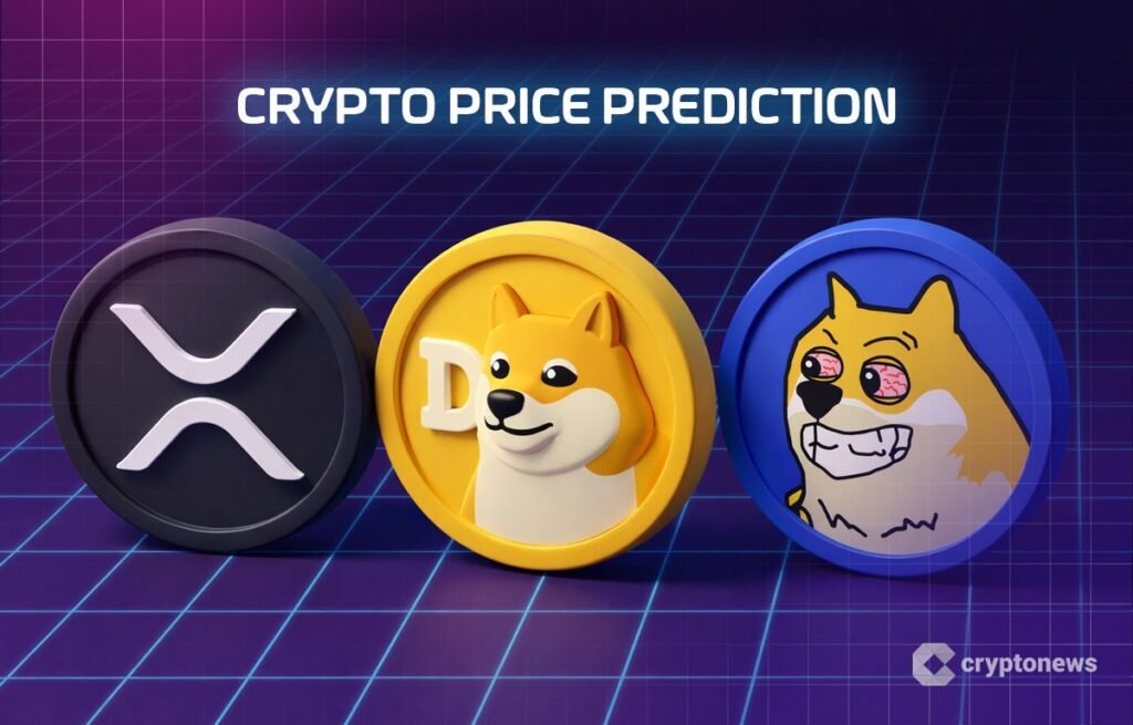 Crypto Price Prediction Today – XRP, DOGE, Maxi Doge