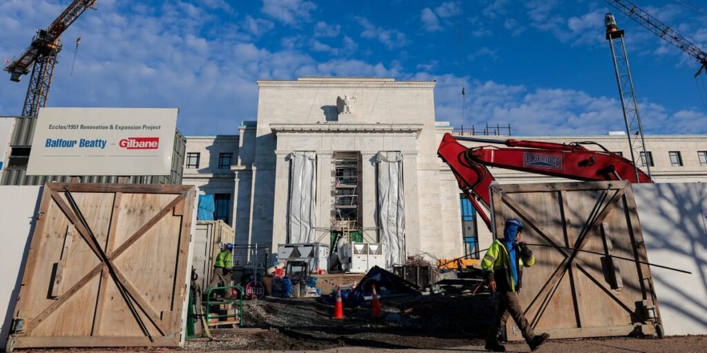 Peek Inside the Federal Reserve Renovations at the Core of a DOJ Probe